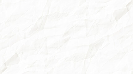 Obraz premium white crumpled paper background texture