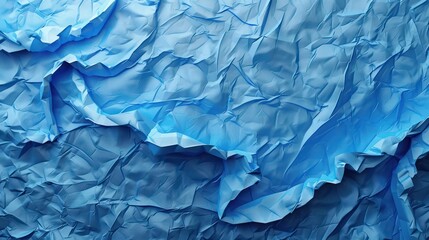 Obraz premium Blue paper texture background, photorealism
