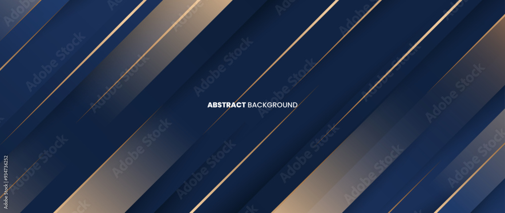Poster abstract background with a pattern of overlapping slanted lines, giving a 3d impression. smooth blue