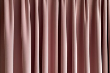 Obraz premium Blush Crepe Fabric Curtains with Luxurious Texture and Soft Sheen