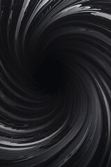 A dark swirling vortex with deep shades of black and grey ideal for a dramatic smartphone wallpaper