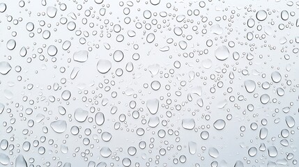 Water Drops on White Surface  Abstract Background  Texture  Macro Photography  Liquid   Raindrops  Dew  Condensation  Design Element  Nature  Freshnes
