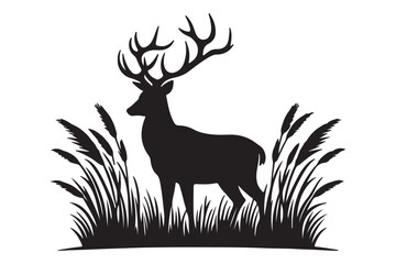 Deer Silhouette Vector