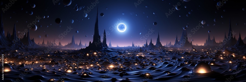 Poster singularity of a black hole depicted as a 3d point of infinite density with 2d spacetime lines bendi