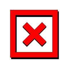 Obraz premium no checkbox wrong