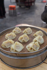 street Steamed Dumplings stall of Anyang, Henan