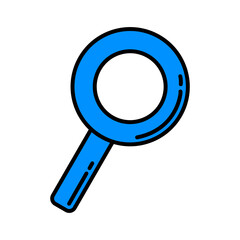 vector magnifying glass