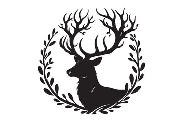 Deer Silhouette Vector