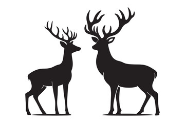 Deer Silhouette Vector