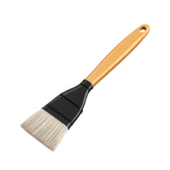 3D Paintbrush Creative Art Tool for Painting and Crafting on White Background