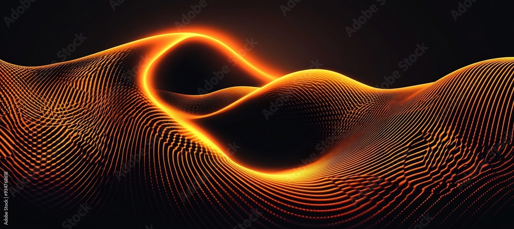Poster black hole as a portal to cosmic mystery where 3d dark matter and 2d light waves swirl into the unkn