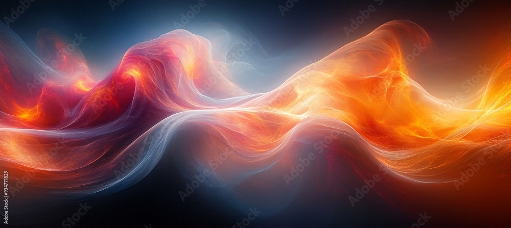 Poster black hole interacting 3d dark energy where 2d gravitational waves and light particles are twisted a