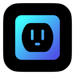 Editable electric socket, plug, electricity, electronics vector icon. Construction, tools, industry. Part of a big icon set family. Perfect for web and app interfaces, presentations, infographics, etc