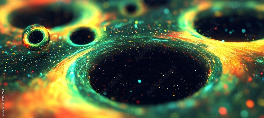 Poster role of black holes in 3d astrophysics where 2d matter spirals into the event horizon in an abstract