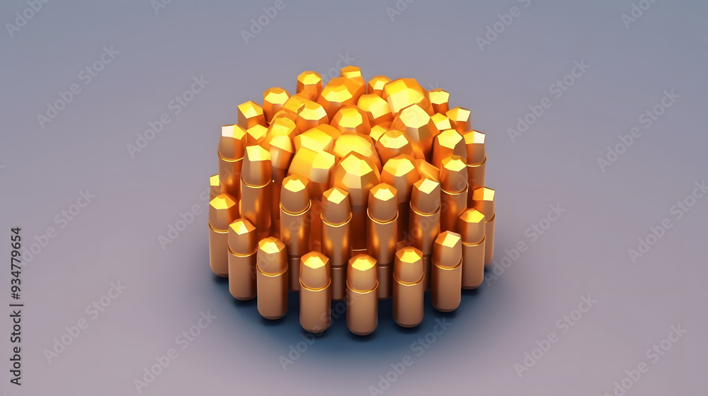 Poster Ammo Game icon 3d  