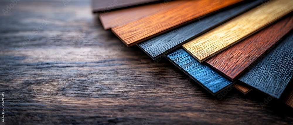 Poster layered composite laminates visualized in a photography concept highlighting their applications in r