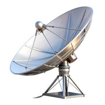 recommend clip art: Satellite antenna isolated