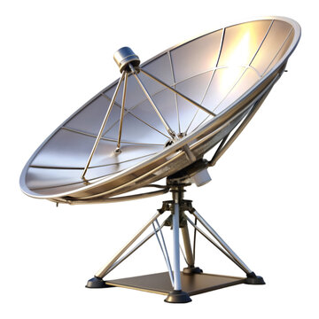recommend clip art: Satellite antenna isolated