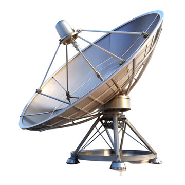 recommend clip art: Satellite antenna isolated