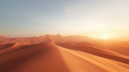 Immersive 3D Desert VR Landscape with Interactive Shifting Mirages for Virtual Reality Experience
