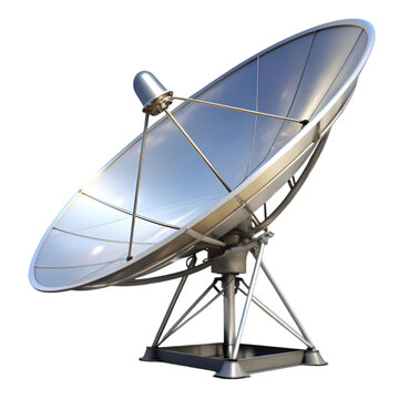 recommend clip art: Satellite antenna isolated