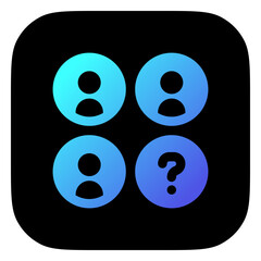 Editable team, available position, open, job vacancy, member vector icon. Business, work, office. Part of a big icon set family. Perfect for web and app interfaces, presentations, infographics, etc