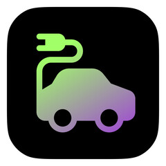 Editable electric vehicle vector icon. Environment, ecology, eco-friendly. Part of a big icon set family. Perfect for web and app interfaces, presentations, infographics, etc