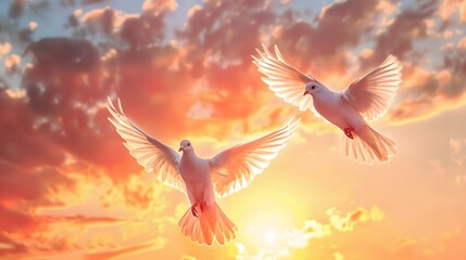 Obraz premium Bird flying to freedom. 