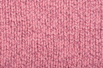 Close up photo of knit texture