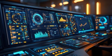 Naklejka premium Firewalls integrated with risk assessment strategies