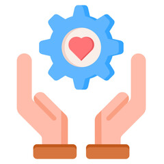 Obraz premium Dedication Icon