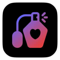 Editable perfume vector icon. Cosmetics, makeup, skincare, beauty. Part of a big icon set family. Perfect for web and app interfaces, presentations, infographics, etc