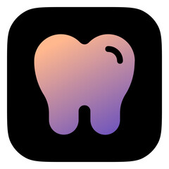 Editable molar, premolar, tooth vector icon. Dentistry, healthcare, medical. Part of a big icon set family. Perfect for web and app interfaces, presentations, infographics, etc