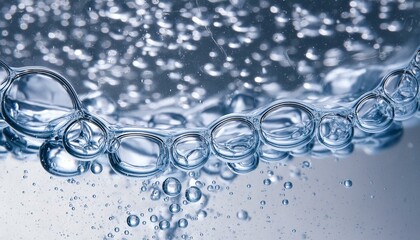 깨끗한 물방울 거품