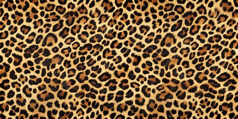 Stylish and trendy leopard print pattern for fashion and design projects