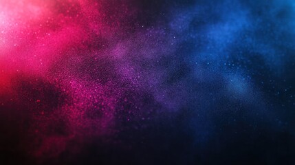 Obraz premium Abstract Background with Pink and Blue Sparkles on Black