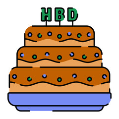 Birthday Cake Icon