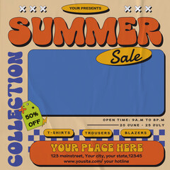 Summer collection Socials Media