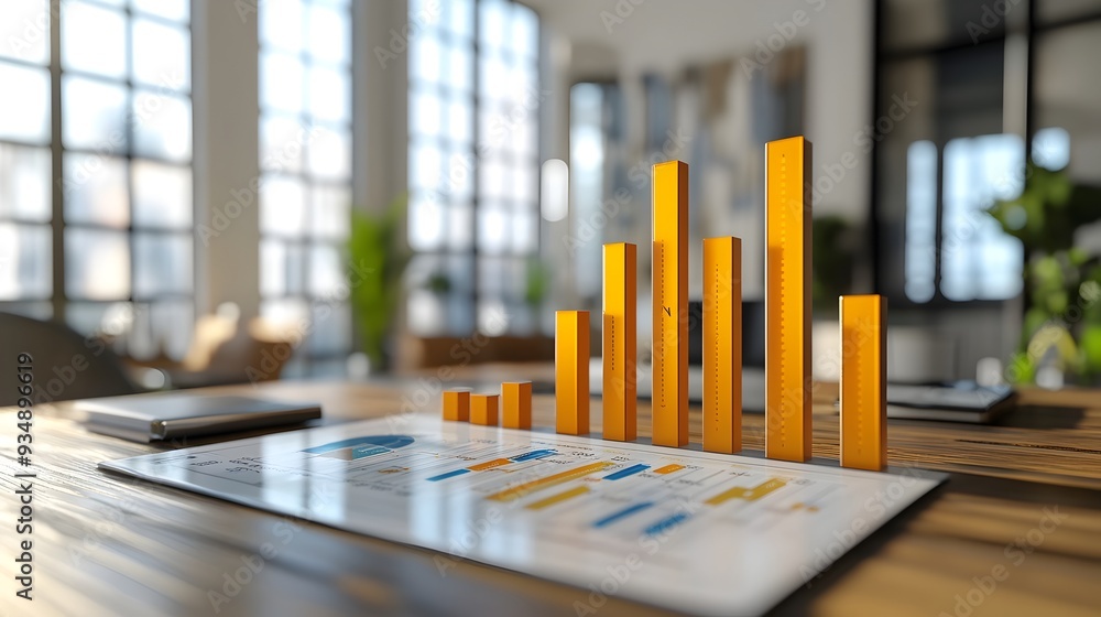 Aufkleber comprehensive data visualization depicting business growth metrics and analytical insights through t