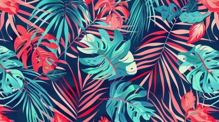 Tropical Leaf Pattern