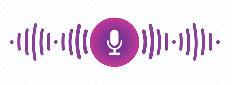Voice message bubble, audio chat or messenger interface, vector UI UX. Voice message bubbles, chat audio record play records for mobile phone