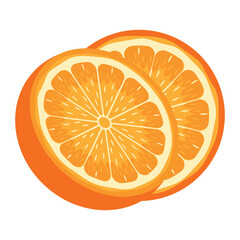 Orange Fruits Illustration
