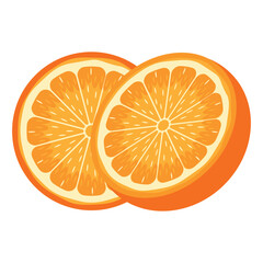 Orange Fruits Illustration