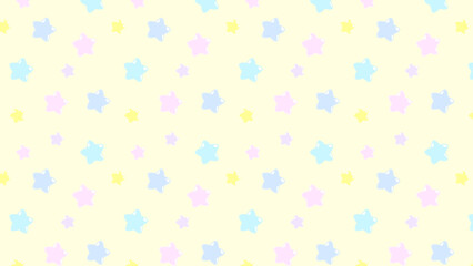 ファンシーポップなお星様パターン⭐︎
