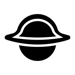 accretion disk, circumstellar disk, black hole, circular, orbit, astronomy, astronomical glyph or solid icon