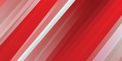Obraz premium banner background. colorful. red gradation. combination gray and white silver. abstract red background white arts