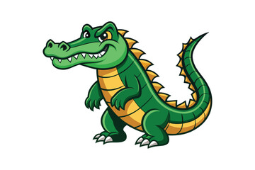 Obraz premium alligator image vector Design