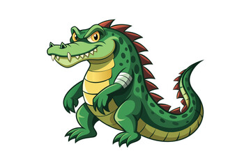 alligator image vector Design