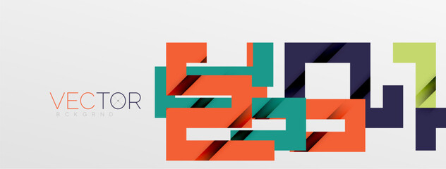 Color bend lines with shadow texture effect. Vector Illustration For Wallpaper, Banner, Background, Card, Book Illustration, landing page