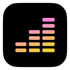 Editable coin stack, bar chart vector icon. Part of a big icon set family. Finance, business, investment, accounting. Perfect for web and app interfaces, presentations, infographics, etc